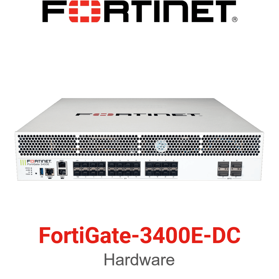 Fortinet FortiGate 3400E DC Firewall
