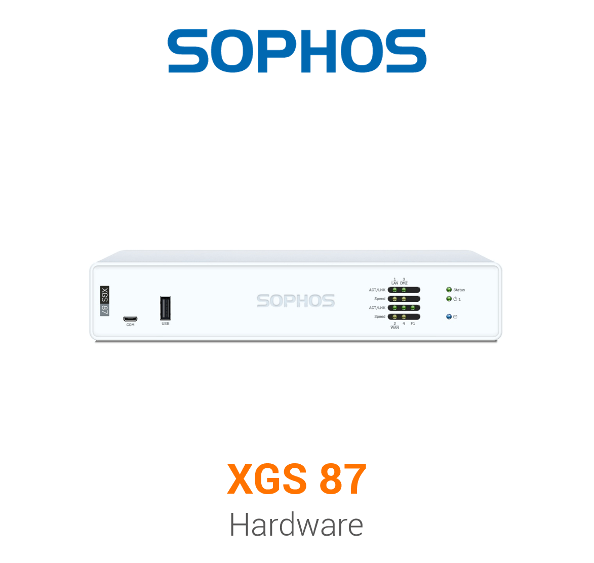 Sophos XGS 87 Firewall Hardware Vorderseite