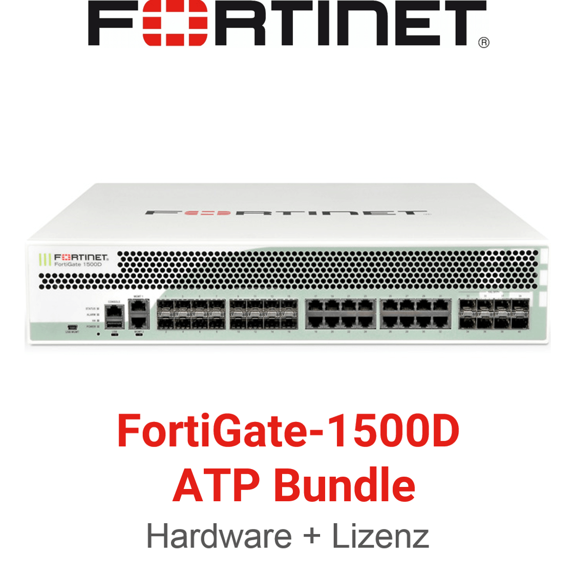 Fortinet FortiGate-1500D - ATP Bundle (End of Sale/Life)