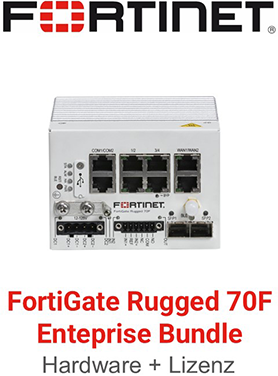 Fortinet FortiGateRugged-70F - Enterprise Bundle (Hardware + Lizenz)