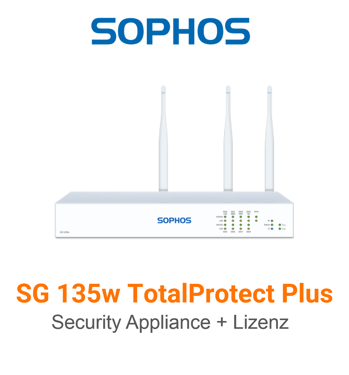 Sophos SG 135w TotalProtect Plus Bundle (Hardware + Lizenz)