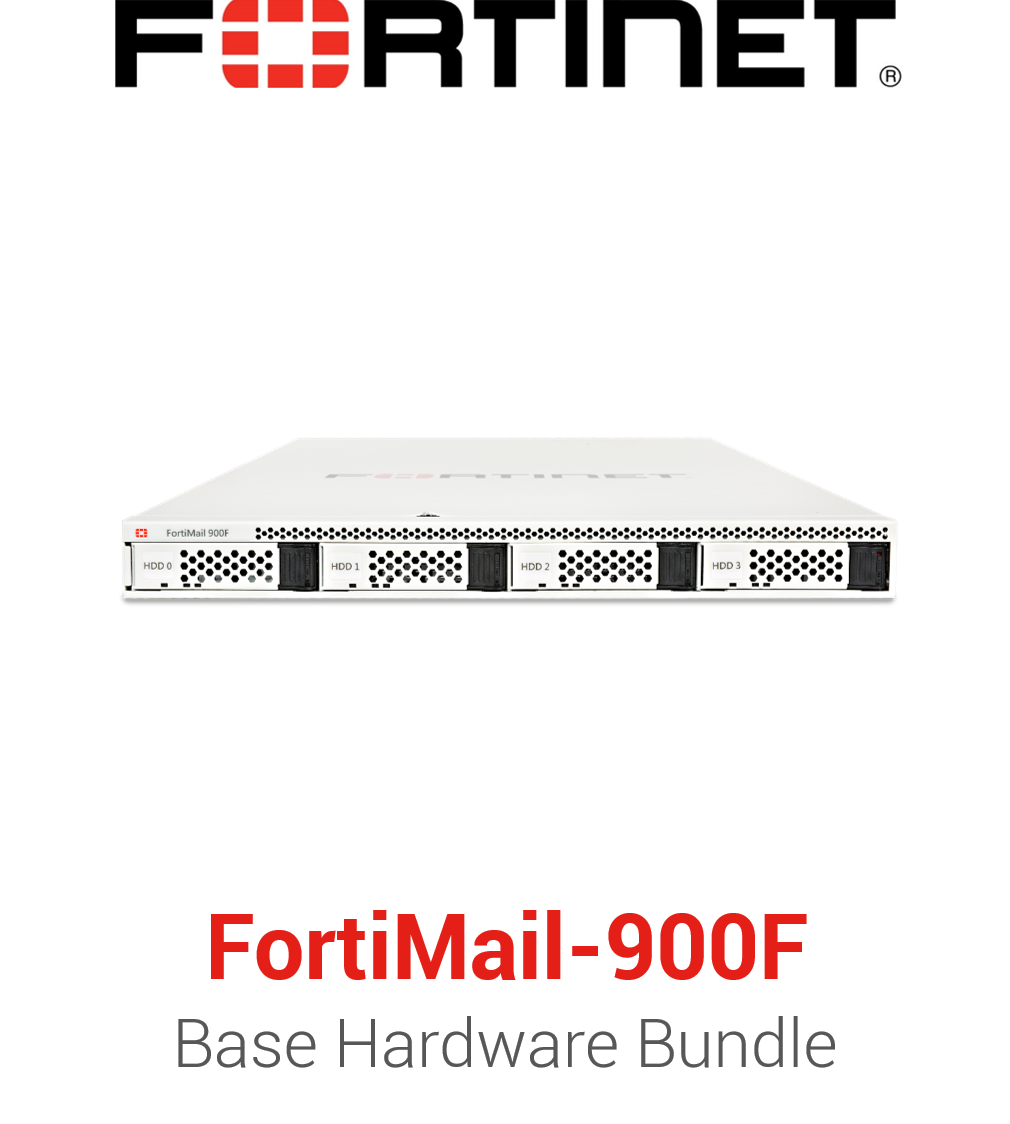 Fortinet FortiMail-900F - Base Bundle (Hardware + Lizenz)