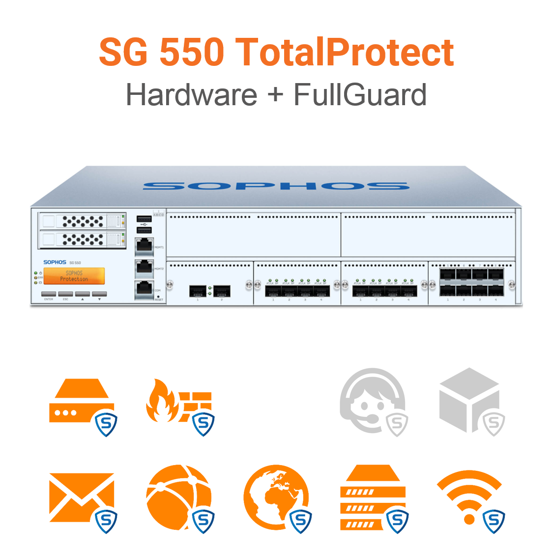 Sophos SG 550 TotalProtect Bundle (End of Sale/Life)