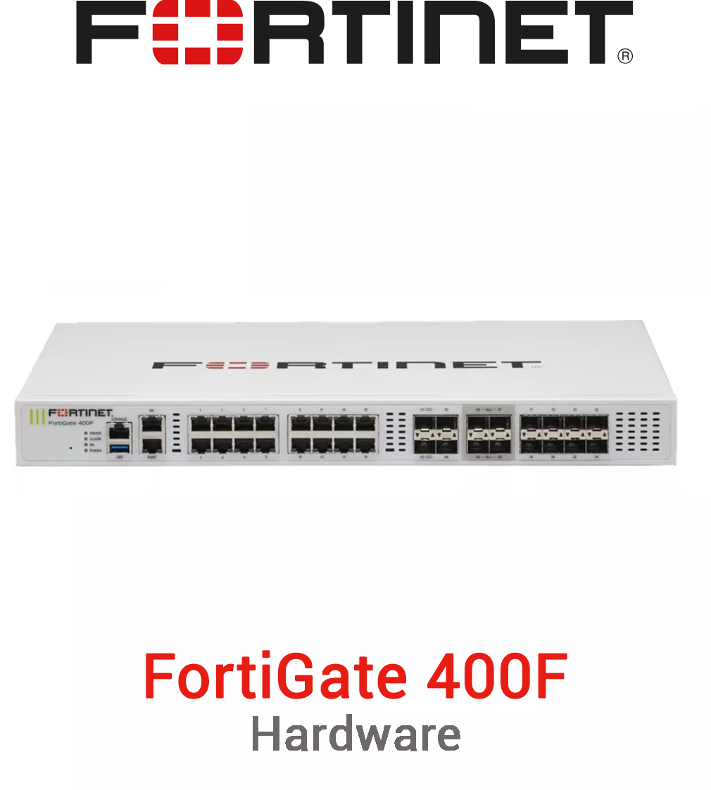 Fortinet FortiGate 400F Firewall Hardware Vorderseite