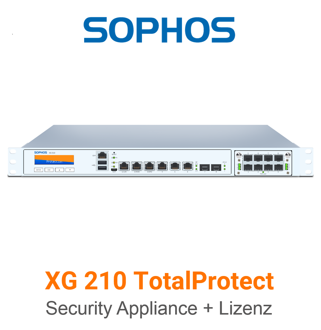 Sophos XG 210 TotalProtect Bundle (End of Sale/Life)