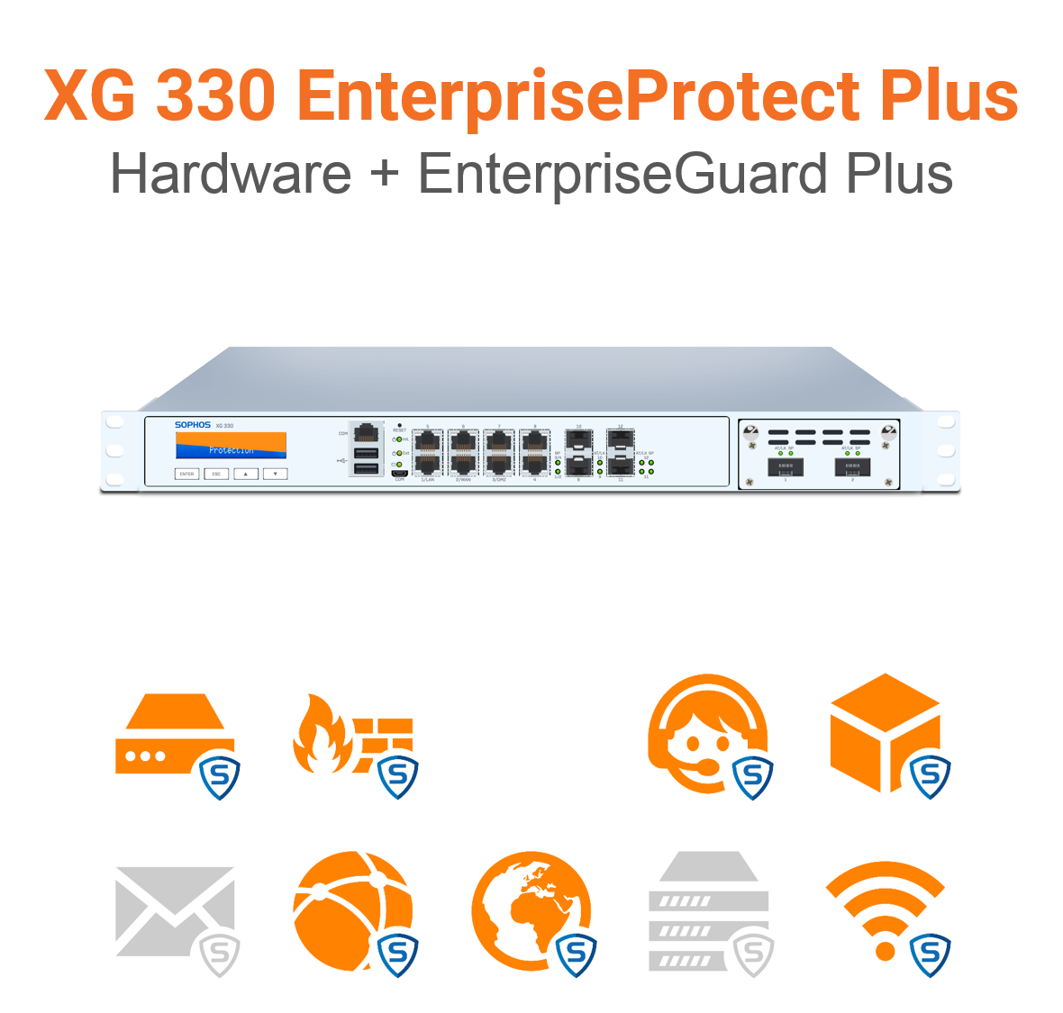 Sophos XG 330 EnterpriseProtect Plus Bundle (Hardware + Lizenz)