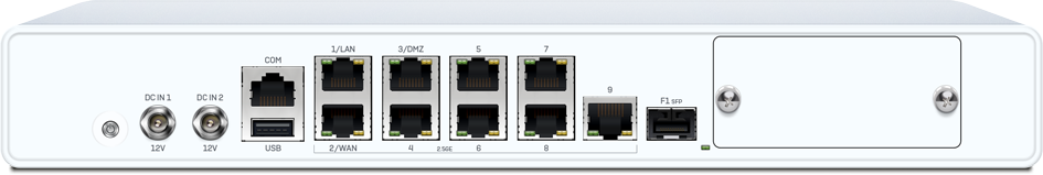 Sophos XGS 128 Firewall Rückseite