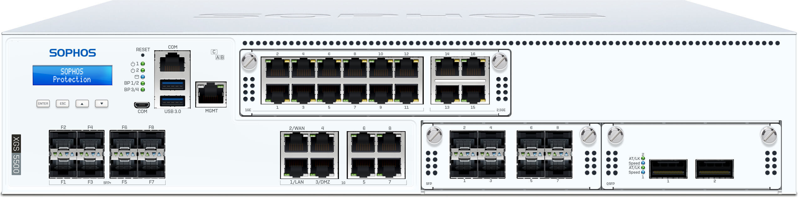 Sophos XGS 5500 Firewall Vorderseite