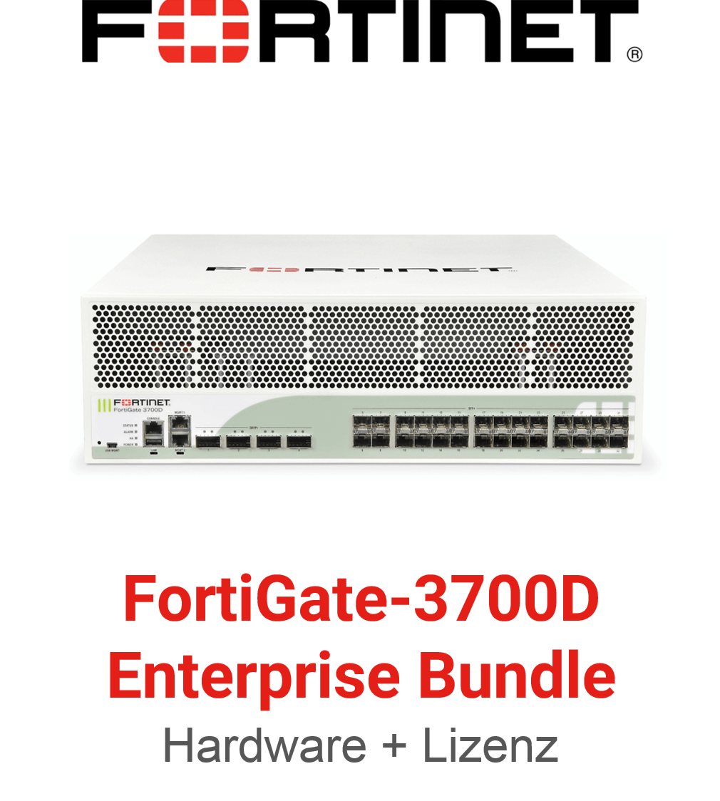 Fortinet FortiGate-3700D - Enterprise Bundle (End of Sale/Life)