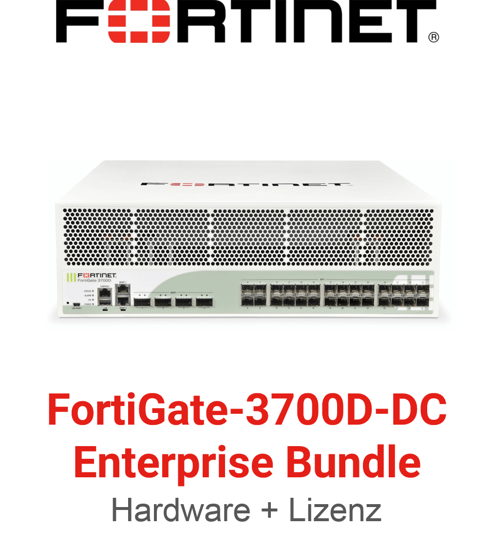 Fortinet FortiGate-3700D-DC - Enterprise Bundle (End of Sale/Life)