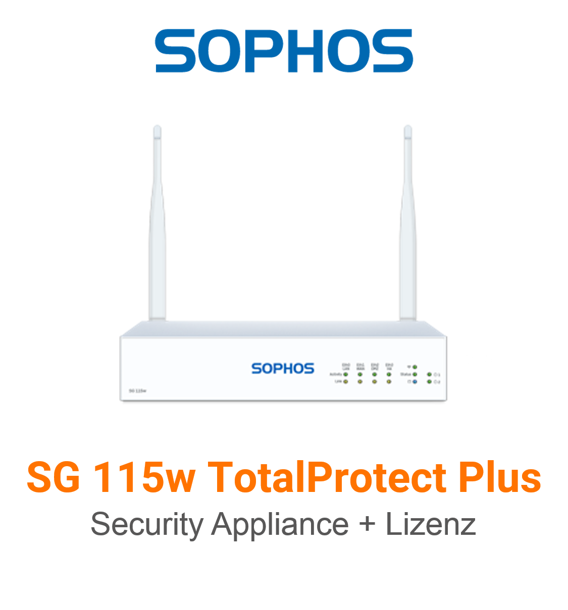 Sophos SG 115w TotalProtect Plus Bundle (Hardware + Lizenz)