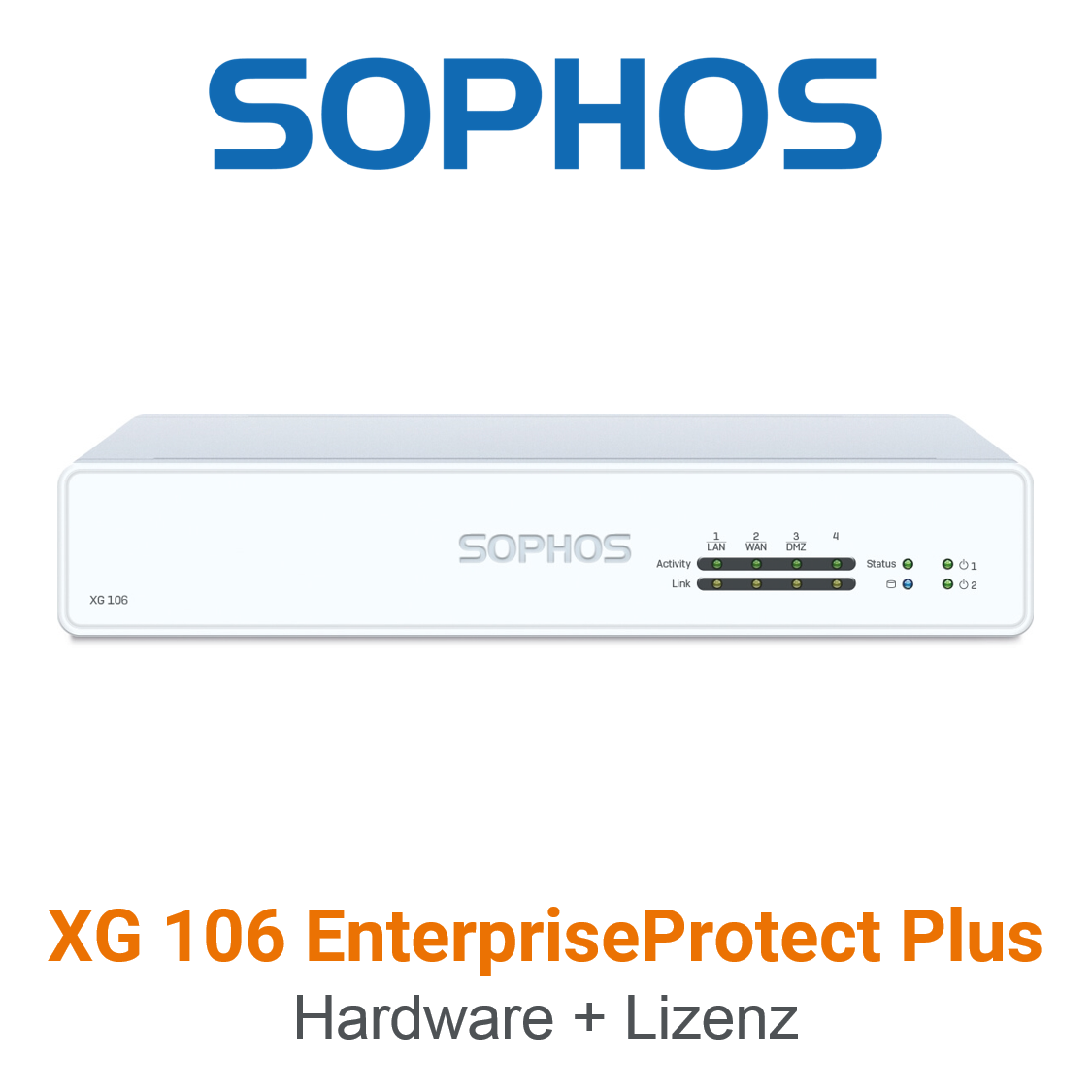 Sophos XG 106 EnterpriseProtect Plus Bundle (Hardware + Lizenz)