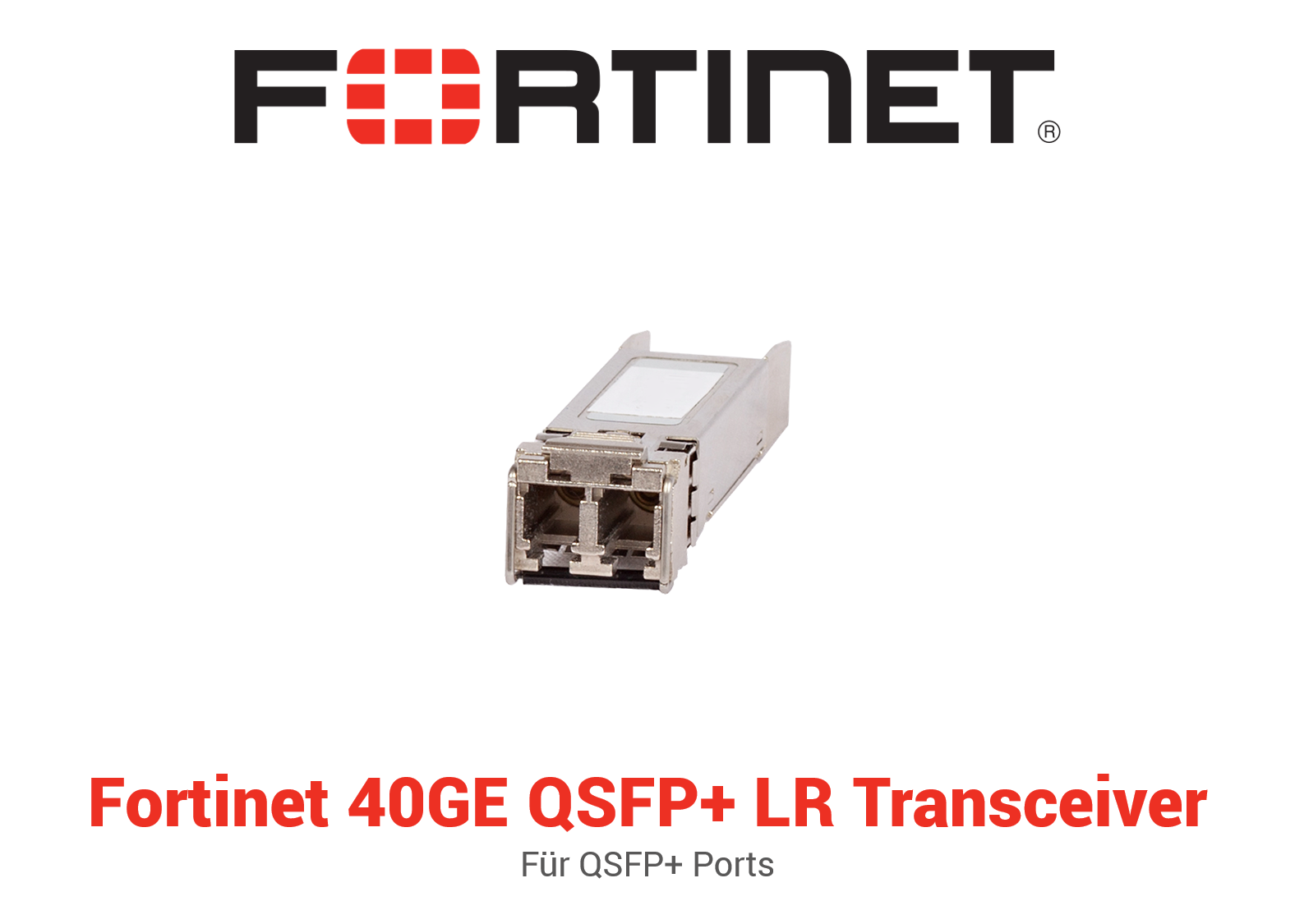 40GE QSFP+ Long Range Transceiver Modul für alle QSFP+ Ports